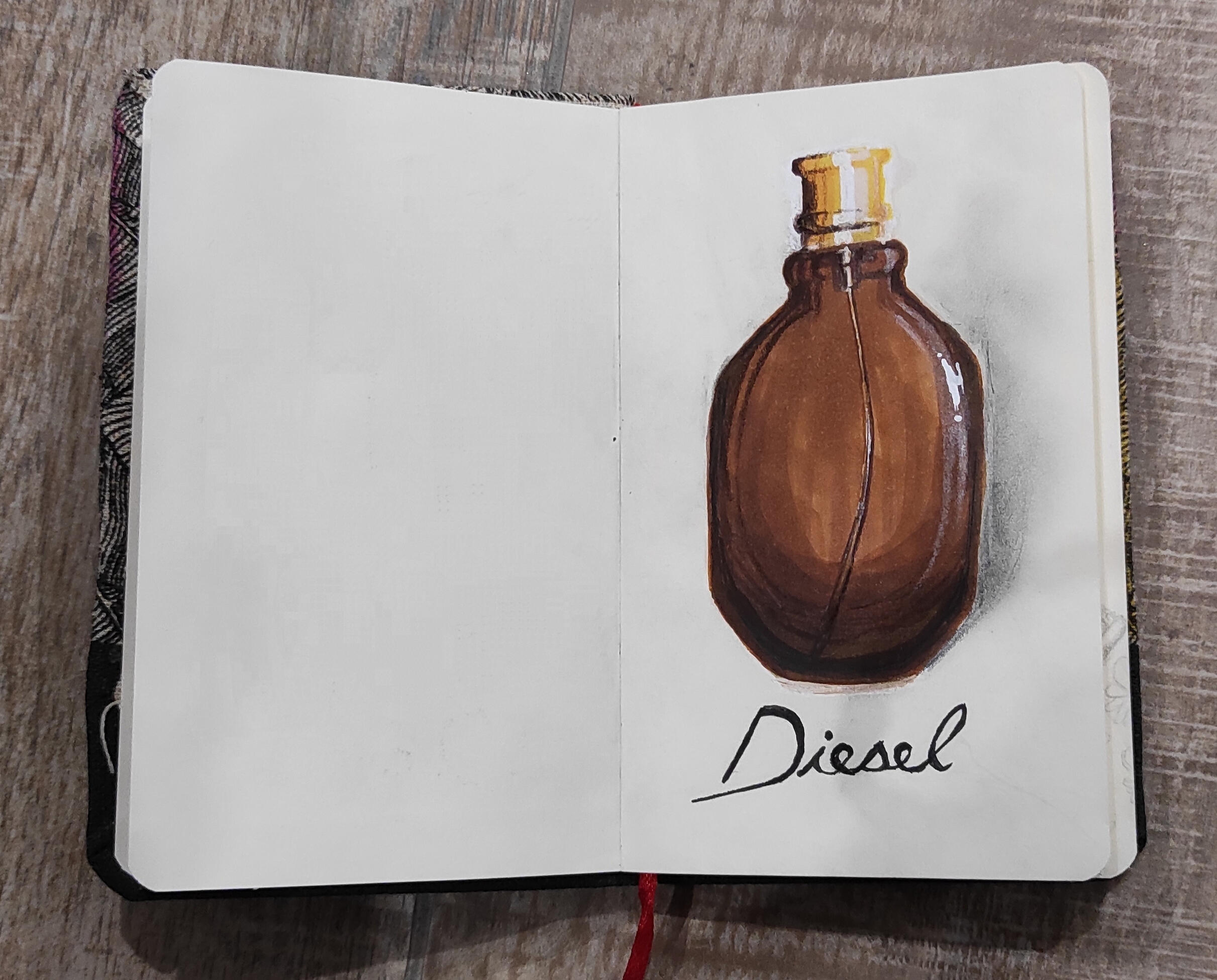 Parfum : feutres à alcool et crayons