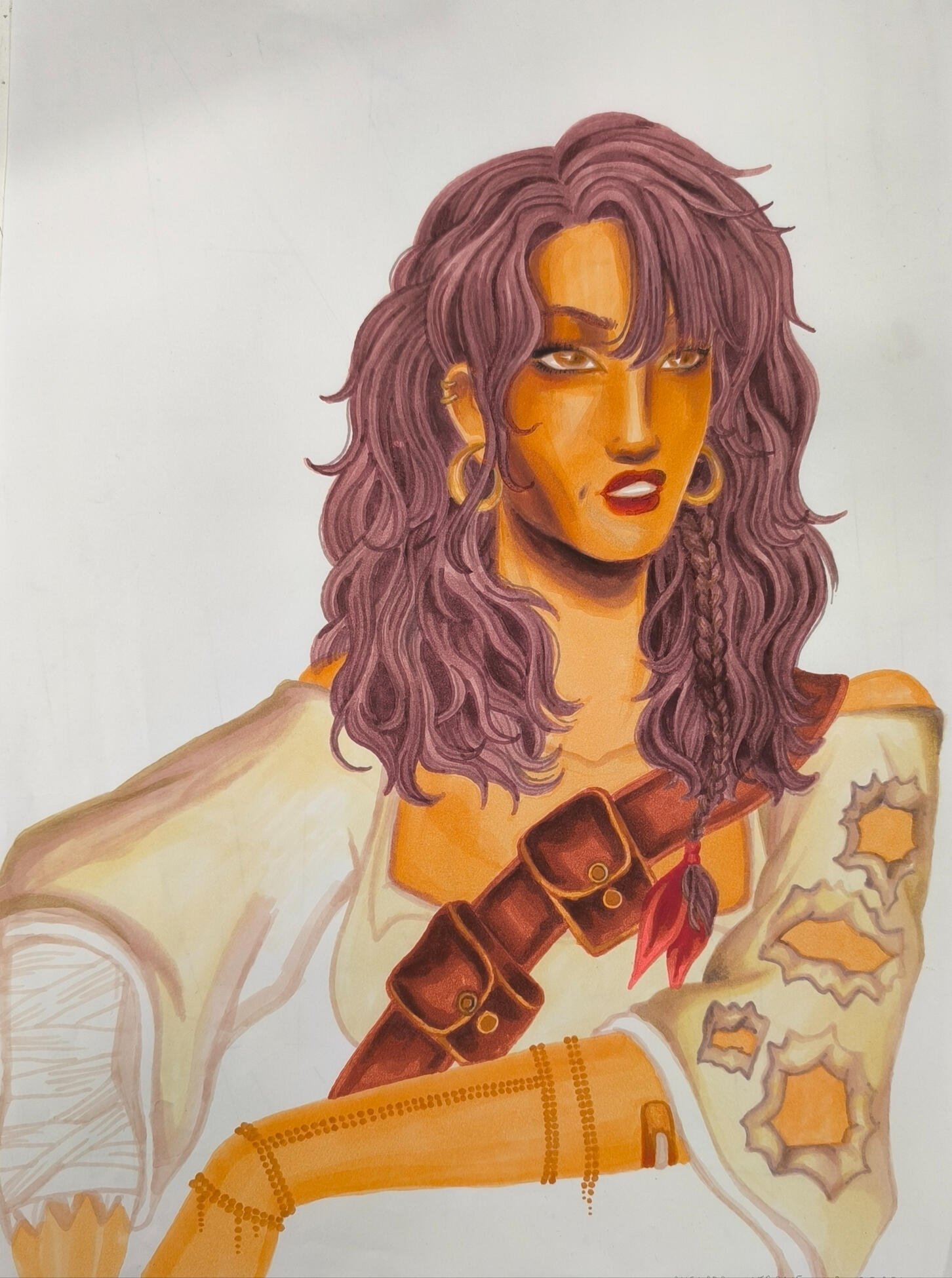 Personnage : feutres à alcool